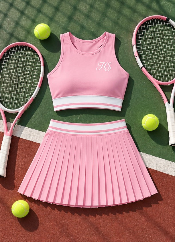 Pink Privé Court Set