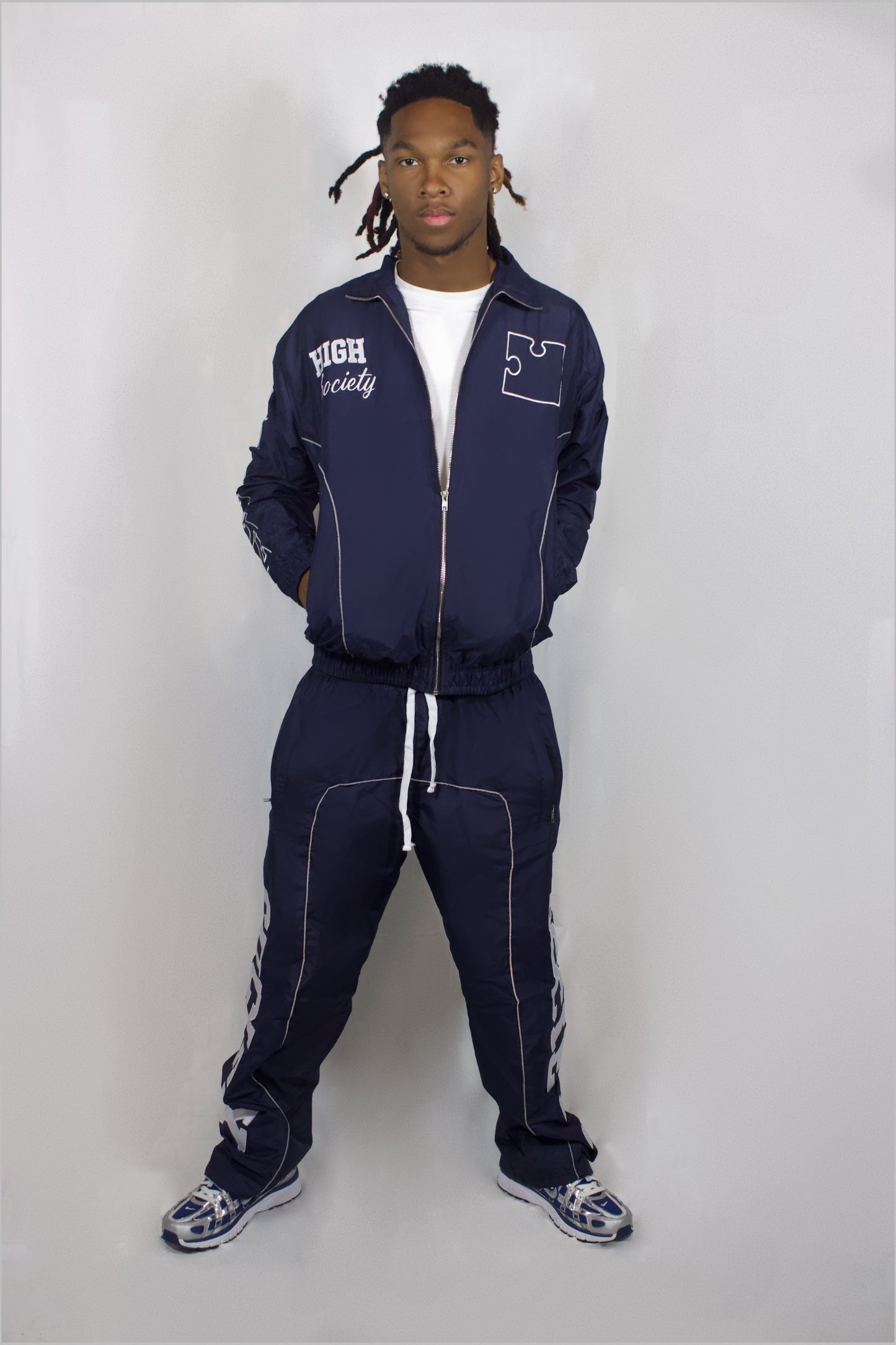 Midnight Windbreaker Set
