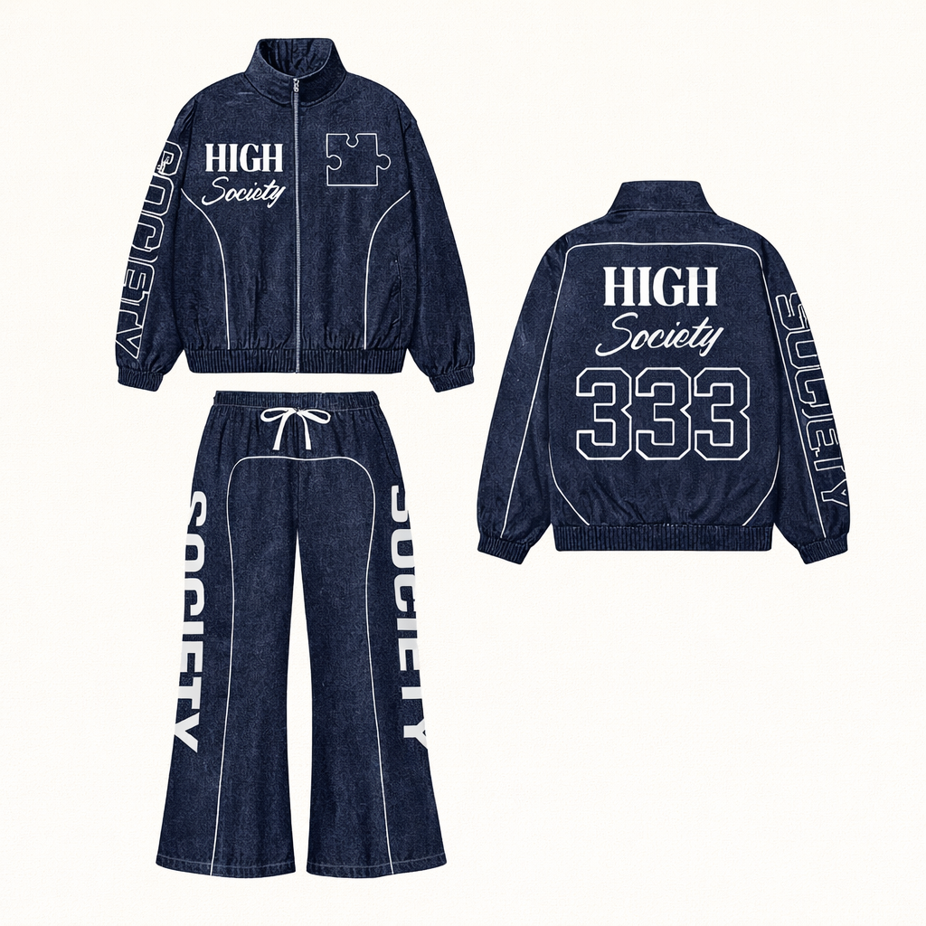 Midnight Windbreaker Set